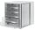 HAN Schubladenbox System-Box  transparent 1450-63D, DIN A4 mit 5 Schubladen, 1 St.