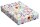 JUNG SCHÖNER VERPACKEN Geschenkpapier Blooms Blumenwiese mehrfarbig, 20,0 m