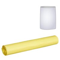 Müllbeutel 120,0 l gelb 18,0 µm, 4x 25 St.