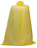 Müllbeutel 120,0 l gelb 18,0 µm, 4x 25 St.