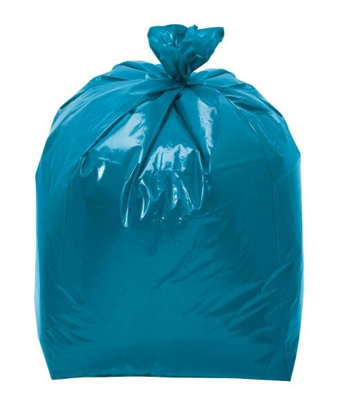 Müllbeutel 240,0 l blau 100,0 µm, 10x 10 St.