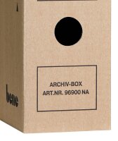 bene Archivboxen braun 8,0 x 29,0 x 33,0 cm, 20 St.