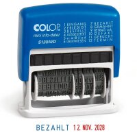 COLOP Datumstempel mit Text Mini-Info-Dater S120/WD...