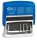 COLOP Datumstempel mit Text Mini-Info-Dater S120/WD selbstfärbend blau rot ohne Logo, 1 St.