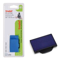 trodat Ersatzstempelkissen 6/53 blau 5,6 x 3,3 cm, 2 St.