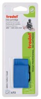 trodat Ersatzstempelkissen 6/53 blau 5,6 x 3,3 cm, 2 St.