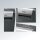 Rexel Momentum X406 Aktenvernichter mit Partikelschnitt P-4, 4 x 28 mm, bis 6 Blatt, schwarz