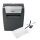 Rexel Momentum X406 Aktenvernichter mit Partikelschnitt P-4, 4 x 28 mm, bis 6 Blatt, schwarz