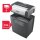 Rexel Momentum X308 Aktenvernichter mit Partikelschnitt P-3, 5 x 42 mm, bis 8 Blatt, schwarz