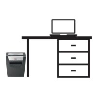 Rexel Momentum X312 Aktenvernichter mit Partikelschnitt P-3, 5 x 42 mm, bis 12 Blatt, schwarz