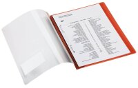 DURABLE Schnellhefter Kunststoff rot DIN A4...