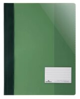 DURABLE Schnellhefter Kunststoff grün DIN A4...