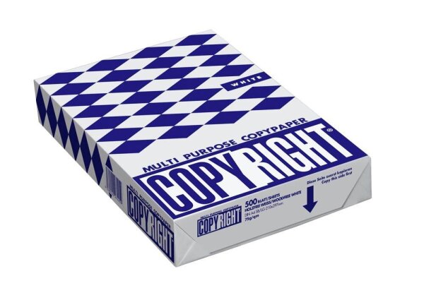 COPYRIGHT Kopierpapier COPYRIGHT DIN A4 75 g/qm 500 Blatt