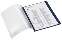 DURABLE Schnellhefter Kunststoff dunkelblau DIN A4...
