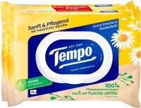 Tempo Feuchtes Toilettenpapier Sanft & Pflegend...