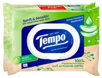 Tempo Feuchtes Toilettenpapier Sanft & Sensitiv...