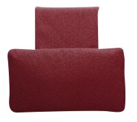 DOMO Collection Kissen bordeaux 25,0 x 40,0 cm, 1 St.