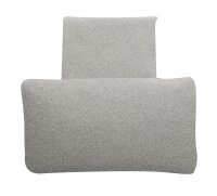 DOMO Collection Kissen silber 25,0 x 40,0 cm, 1 St.