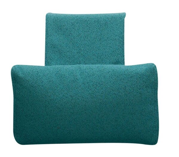 DOMO Collection Kissen petrol 25,0 x 40,0 cm, 1 St.
