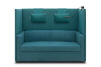 DOMO Collection Kissen petrol 25,0 x 40,0 cm, 1 St.