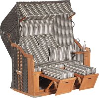 Sunny Smart® Strandkorb Rustikal 250 XL Plus...