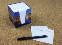 RNK-Verlag Zettelbox Skyline weiß inkl. ca. 900...