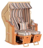Sunny Smart® Strandkorb Rustikal 250 Plus beige...