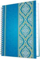 RNK-Verlag Notizbuch mit ABC Register Blue Orient DIN A5 liniert, mehrfarbig Hardcover 96 Seiten, 1 St.