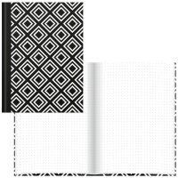 RNK-Verlag Notizbuch Rhombus DIN A5 kariert,...