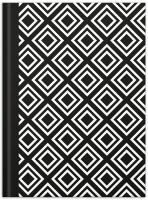 RNK-Verlag Notizbuch Rhombus DIN A5 kariert,...