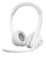 Logitech H390 USB-Headset grau, weiß