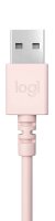 Logitech H390 USB-Headset rosa