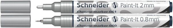 Schneider Paint Lackmarker chrom 0,8 - 2,0 mm, 2 St.