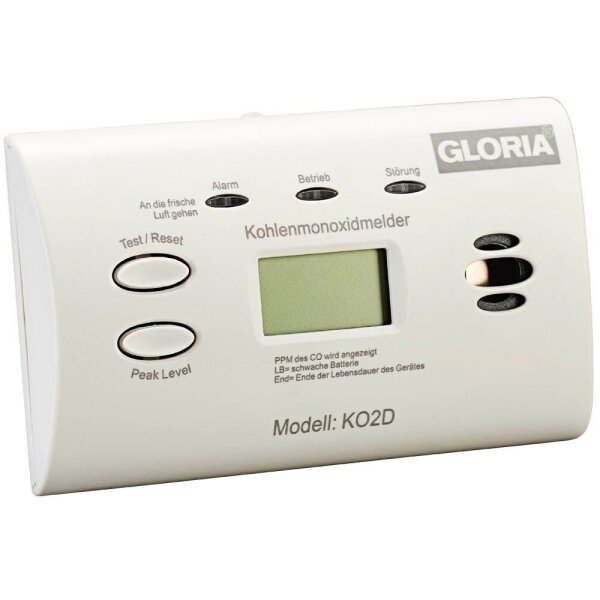 GLORIA K02D Kohlenmonoxidmelder, 1 St.