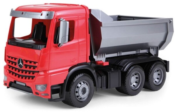 LENA Worxx Muldenkipper Mercedes Benz Arocs Sandfahrzeug rot