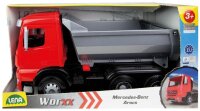 LENA Worxx Muldenkipper Mercedes Benz Arocs Sandfahrzeug rot