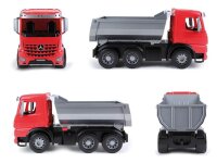 LENA Worxx Muldenkipper Mercedes Benz Arocs Sandfahrzeug rot
