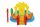 Bestway® Planschbecken Wasserspiel Wild West 278,0 l mehrfarbig 264,0 x 188,0 x 140,0 cm
