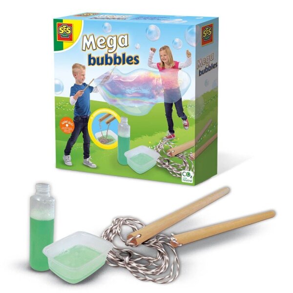 SES Creative® Riesen-Seifenblasen-Set Megga Bubble, 1 Set