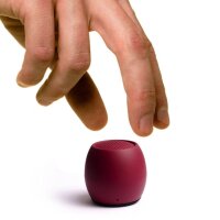 BOOMPODS ZERO Bluetooth-Lautsprecher rubinrot