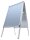 Showdown® Displays Kundenstopper Standard Rondo silber DIN A1 2 Fächer 63,9 x 74,4 x 112,0 cm, 1 St.