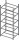 Manorga Schwerlastregal AAZ2010505ND00014 lichtgrau, graphitgrau 100,0 x 50,0 x 200,0 cm