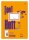 Ursus® Vokabelheft OE Recycling Lineatur 45 liniert DIN A4 ohne Rand, 40 Blatt, 1 St.