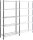 Manorga Anbau-Schwerlastregal AAZ2010305NS00014 lichtgrau, graphitgrau 100,0 x 30,0 x 200,0 cm