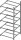 Manorga Anbau-Schwerlastregal AAZ2010605NS00014 lichtgrau, graphitgrau 100,0 x 60,0 x 200,0 cm