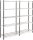Manorga Anbau-Schwerlastregal AAZ2012405NS00014 lichtgrau, graphitgrau 125,0 x 40,0 x 200,0 cm