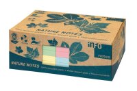 inFO Recycling Haftnotizen 5655-88BOX farbsortiert, 12...