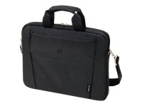 DICOTA Laptoptasche Slim Case BASE Recycling-PET schwarz D31304 bis 35,8 cm (14,1 Zoll)
