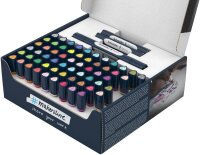 Schneider Paint-It 040 72 Teile Brush-Pens farbsortiert,...