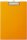 MAUL Klemmbrett 2335243 DIN A4 orange Karton, 1 St.